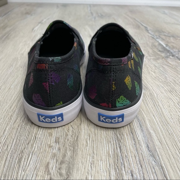 Keds Double Decker Wave Printed Slip On Sneakers Sz 7 NWOT - Picture 7 of 11